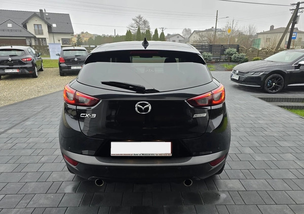 Mazda CX-3 cena 68999 przebieg: 94333, rok produkcji 2017 z Nowa Ruda małe 596